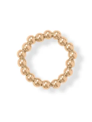 14k Gold-Filled Bead Stretch Toe Ring
