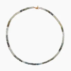 14k Moss Aquamarine Petra Necklace