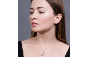2 in 1 Freshwater Pearl Pendant Chain Necklace