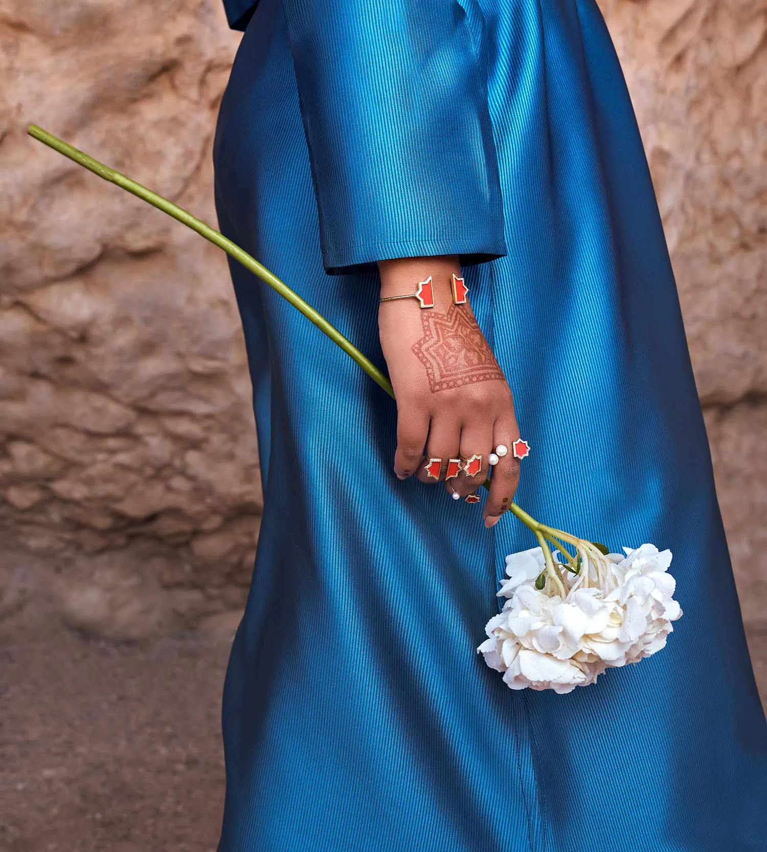 Andalus Maxi Coral Ring