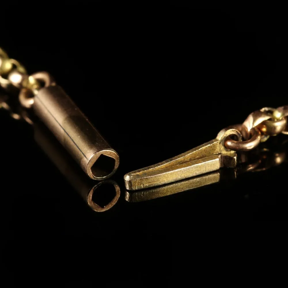 Antique Victorian Gold Moonstone Cross And Gold Necklace Circa 1900