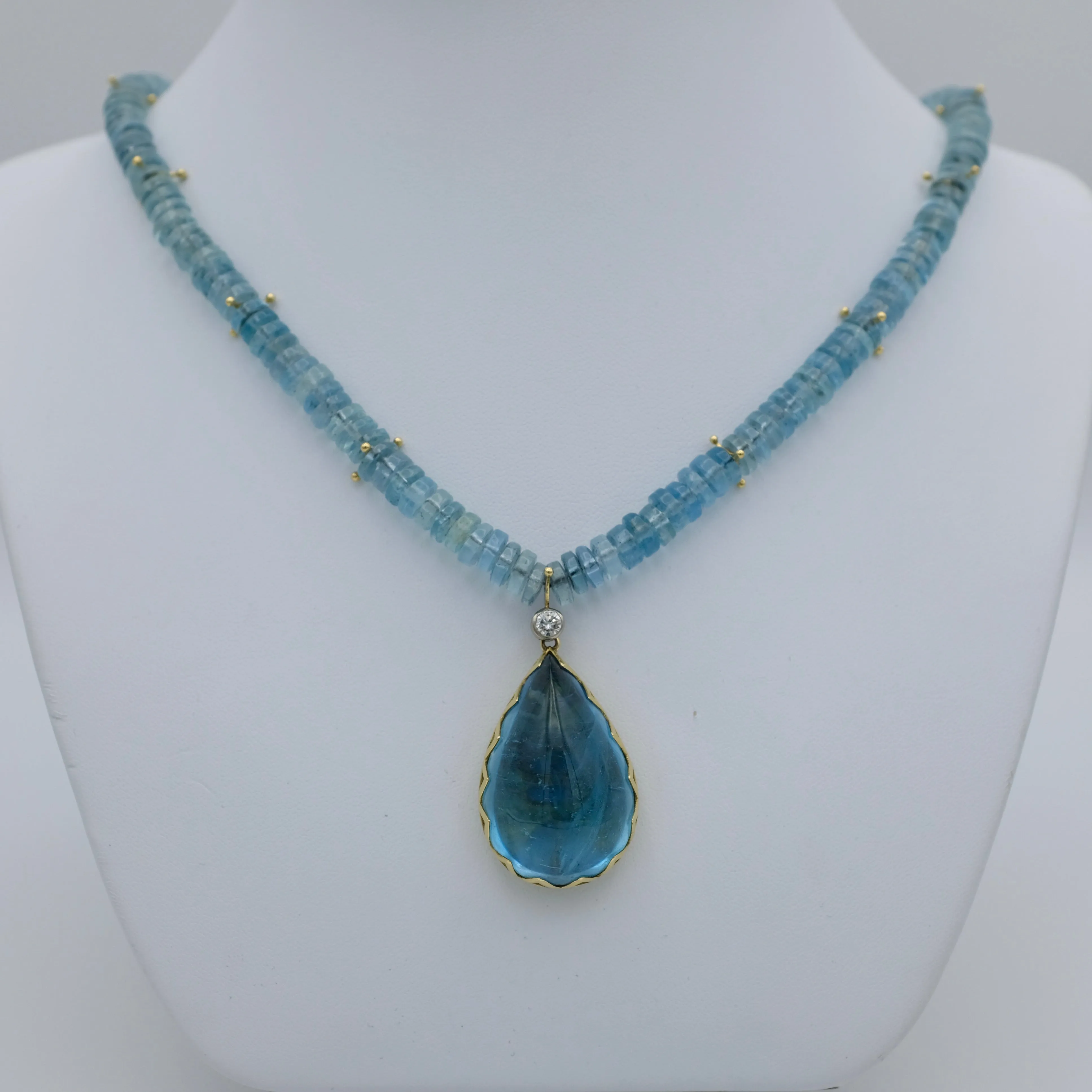 Aquamarine Necklace