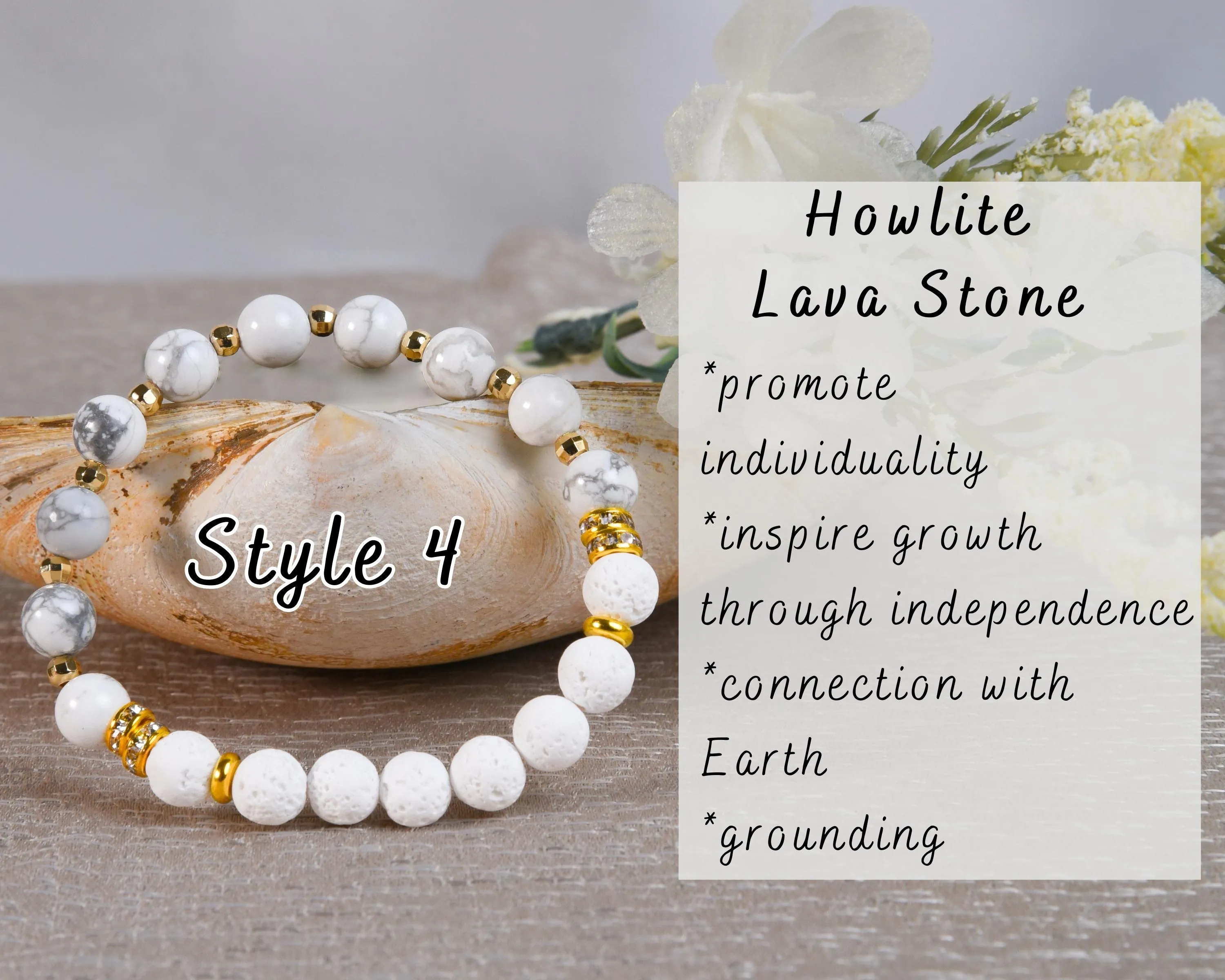 Blue & White Moonstone Blue Lace Agate Build-Your-Own Bracelet Set
