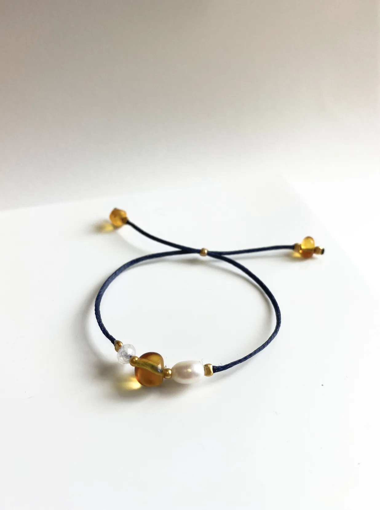 bracelet - AMBER MOON - baby