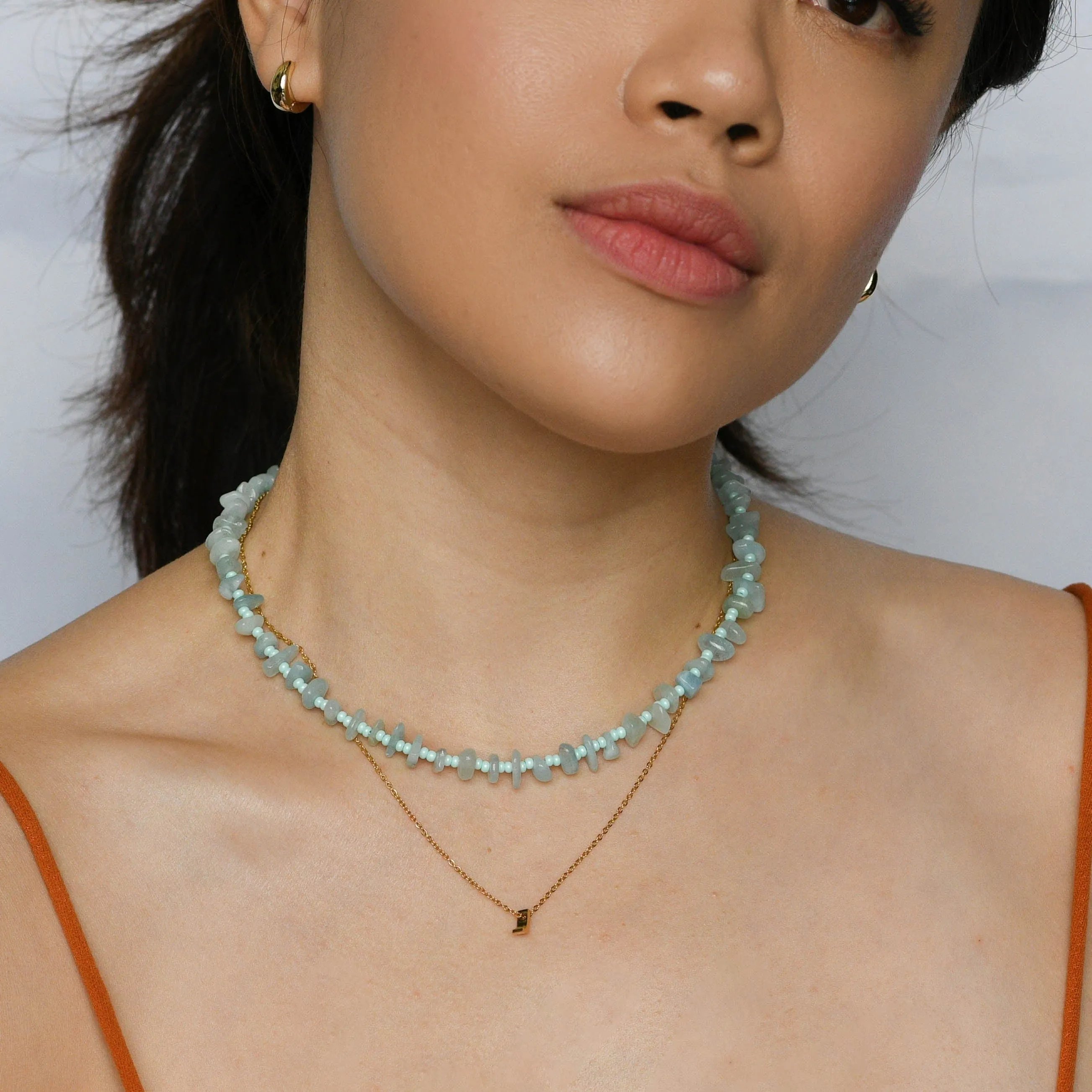 Carinne Choker | Aquamarine