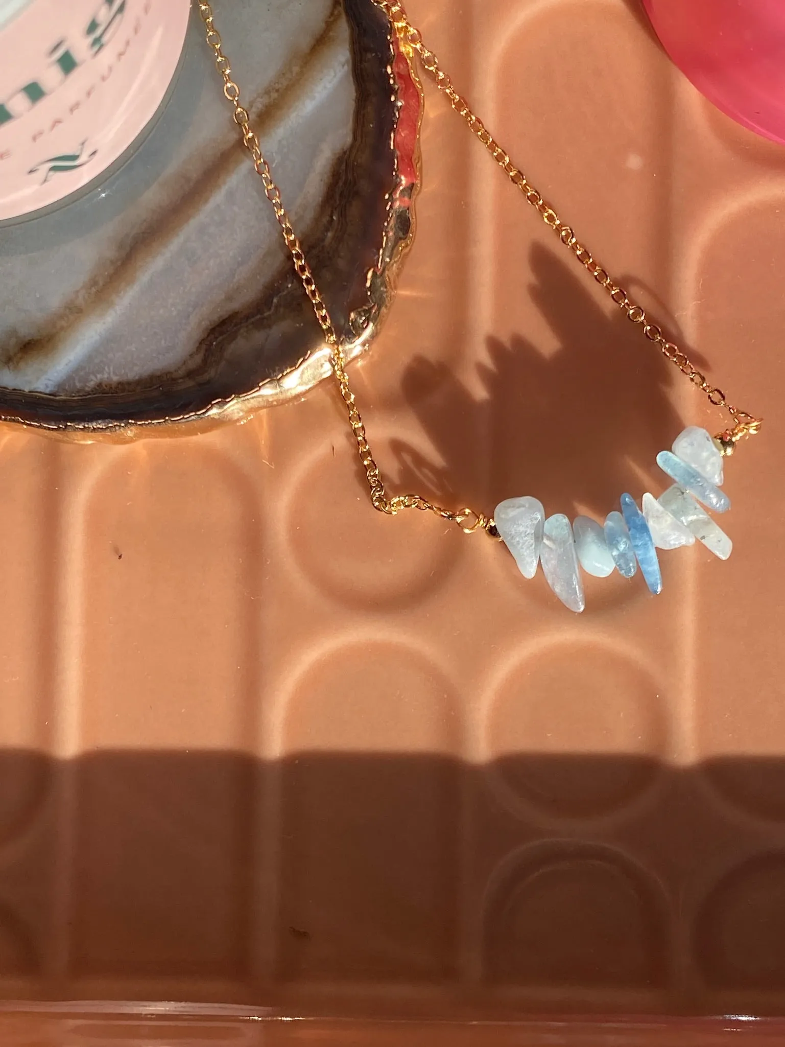 Carrie Pendant | Aquamarine
