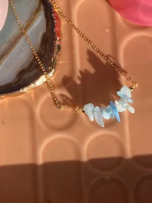 Carrie Pendant | Aquamarine