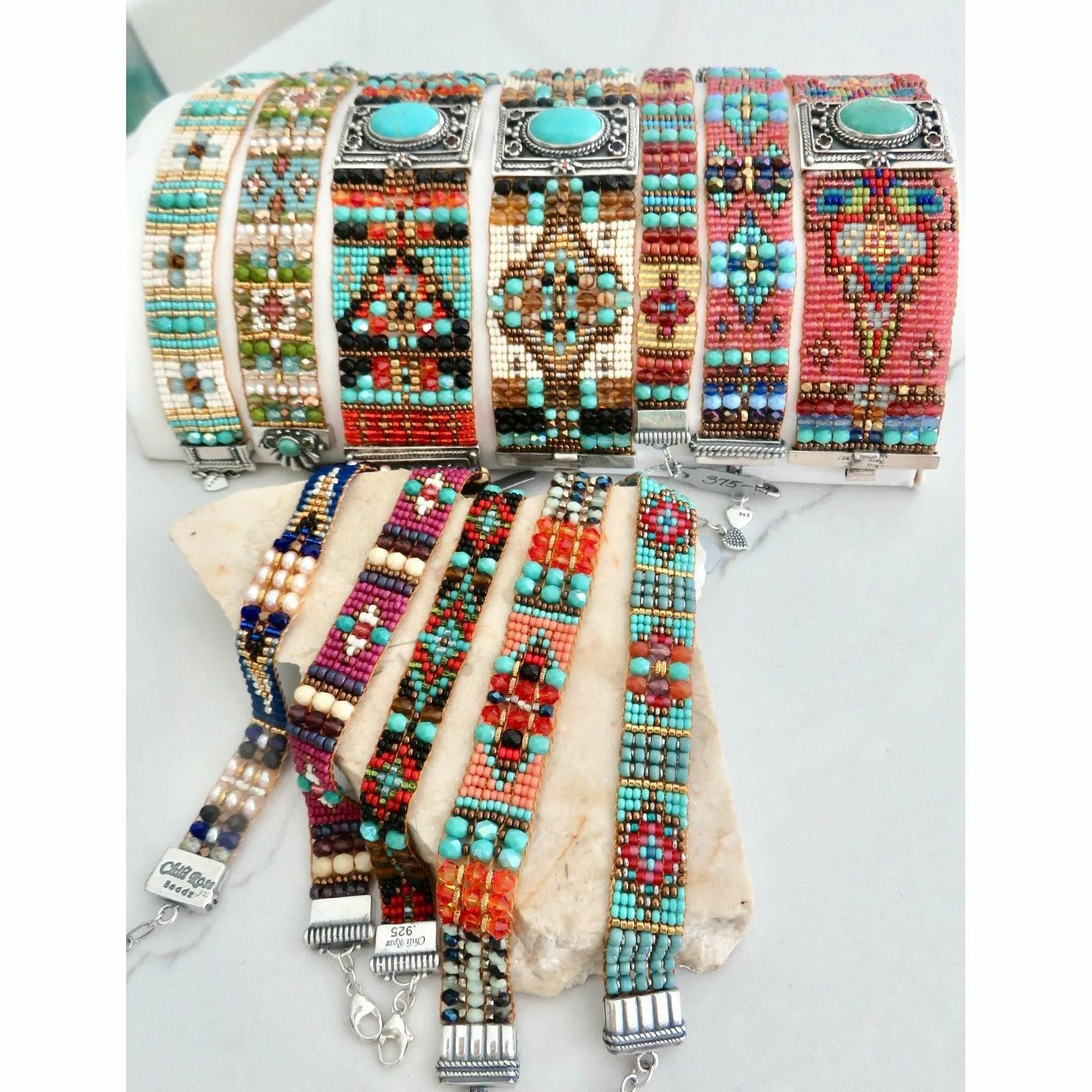 Chili Rose  "Robin's Nest" Tiffany  Bracelet by Adonnah Langer