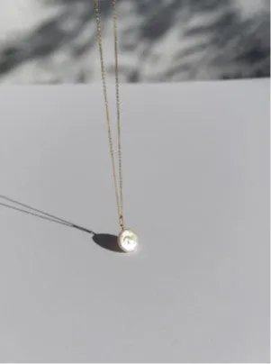 Coin Freshwater Pearl Necklace