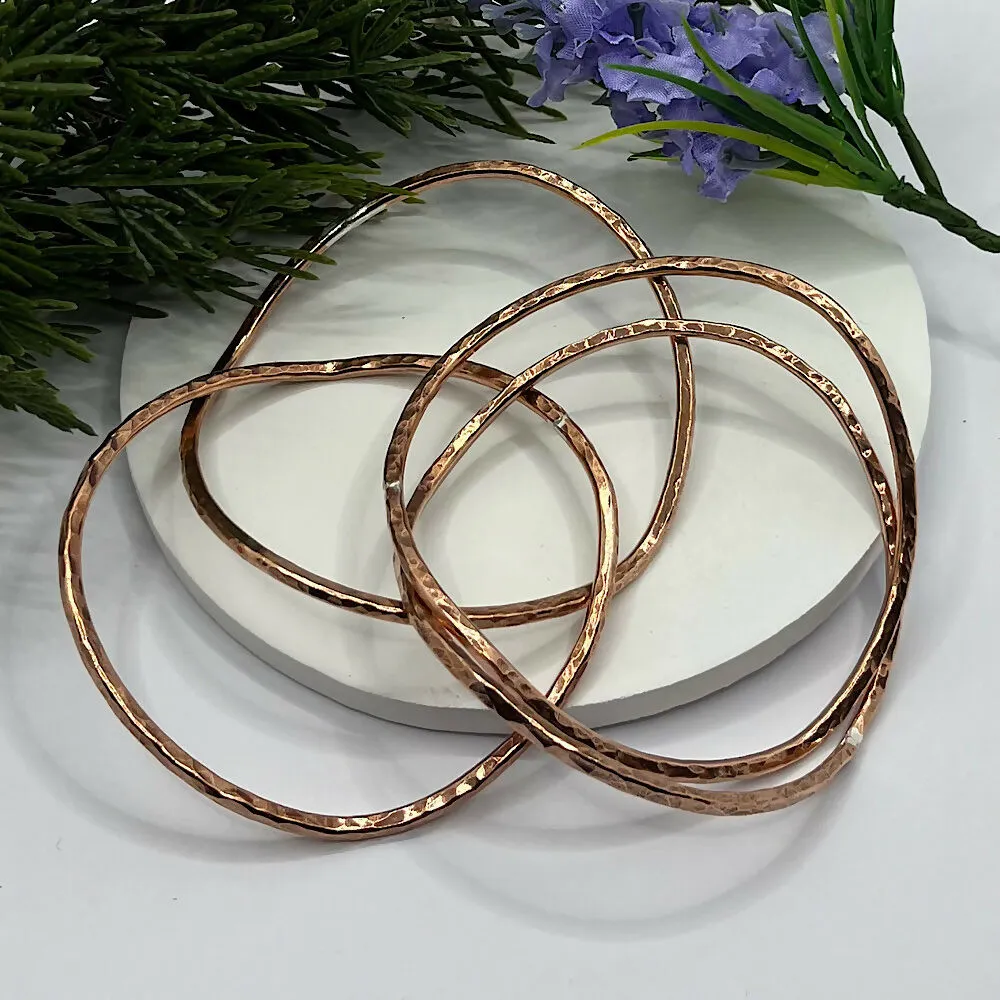 Copper Bangle Bracelet