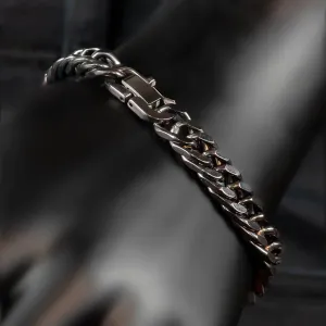 Cordovan Curb Chain Bracelet