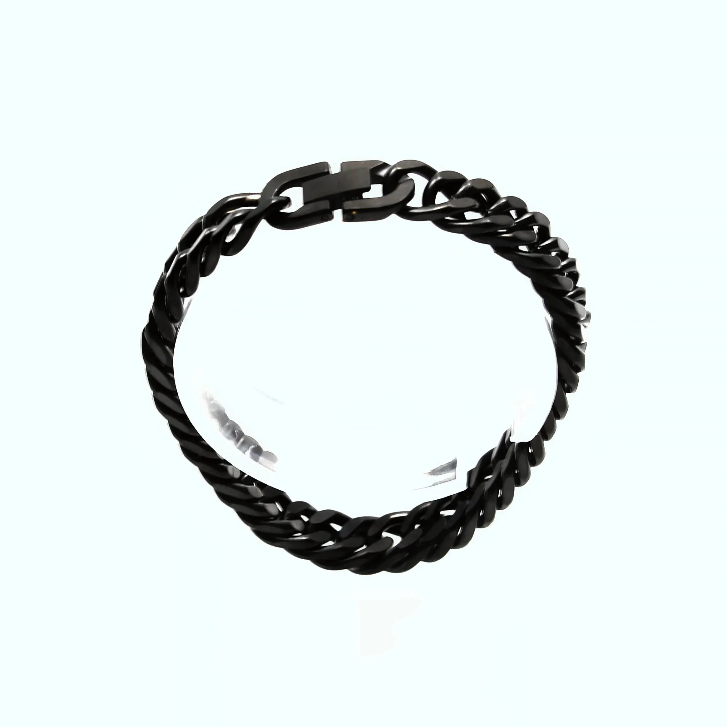 Cordovan Curb Chain Bracelet