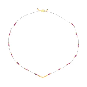 Crescendo Necklace - Ruby