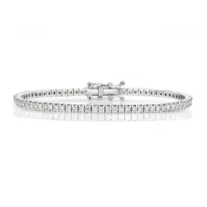 Diamond Jewellery 18ct White Gold Diamond Bangle BDQ105W
