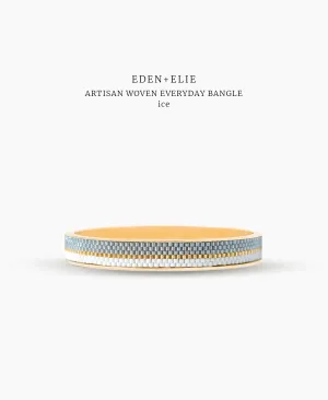 EDEN   ELIE Everyday Gold Narrow Bangle - ice