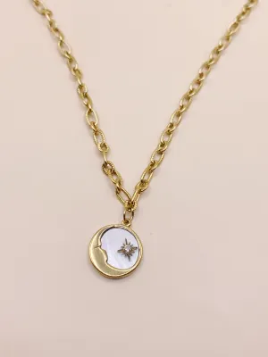 Elaine Moon Necklace