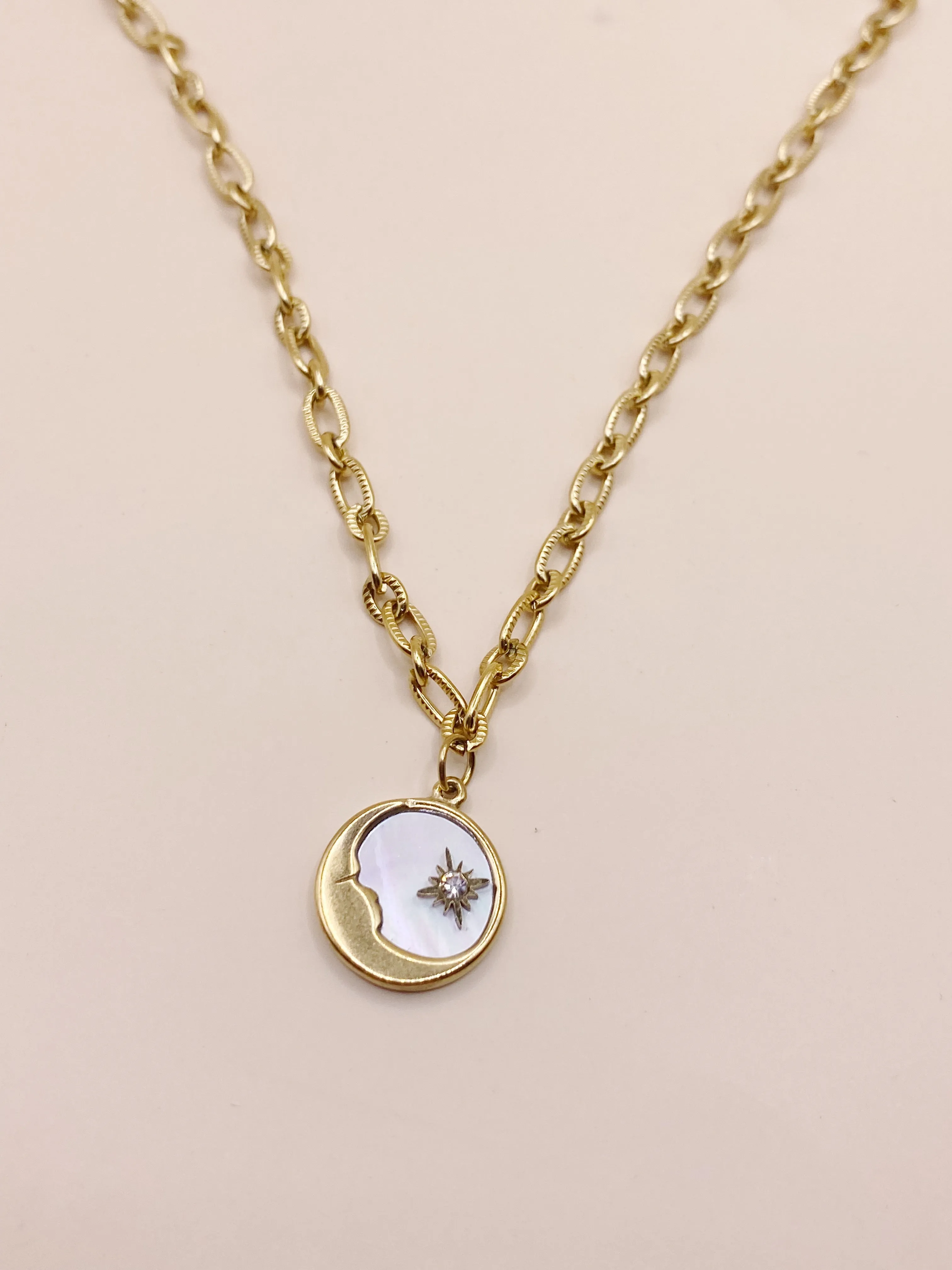 Elaine Moon Necklace