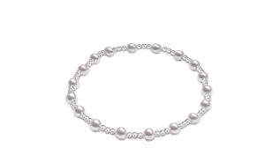 Enewton - Classic Sincerity Bracelet (Sterling) - Pearl