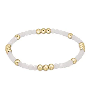 enewton Worthy Pattern 3mm Bead Bracelet- Moonstone