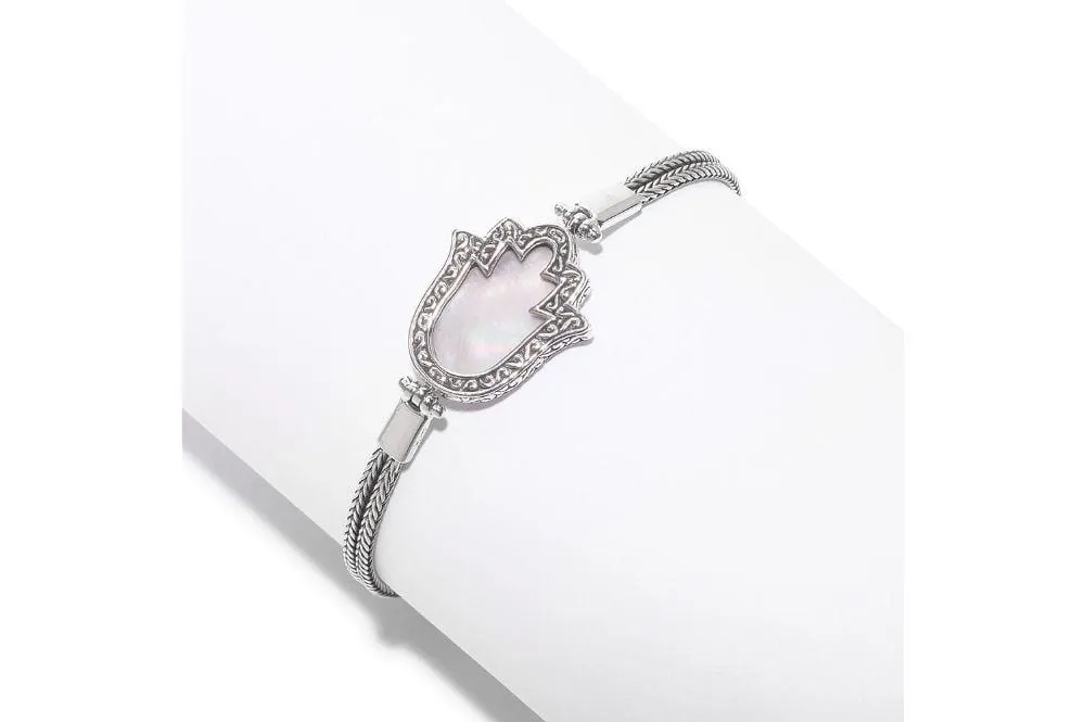 Fatima Bracelet- Mother Of Pearl