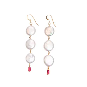 Gaia Pearl Earrings