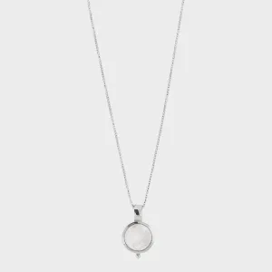 Garland Silver Moonstone Necklace
