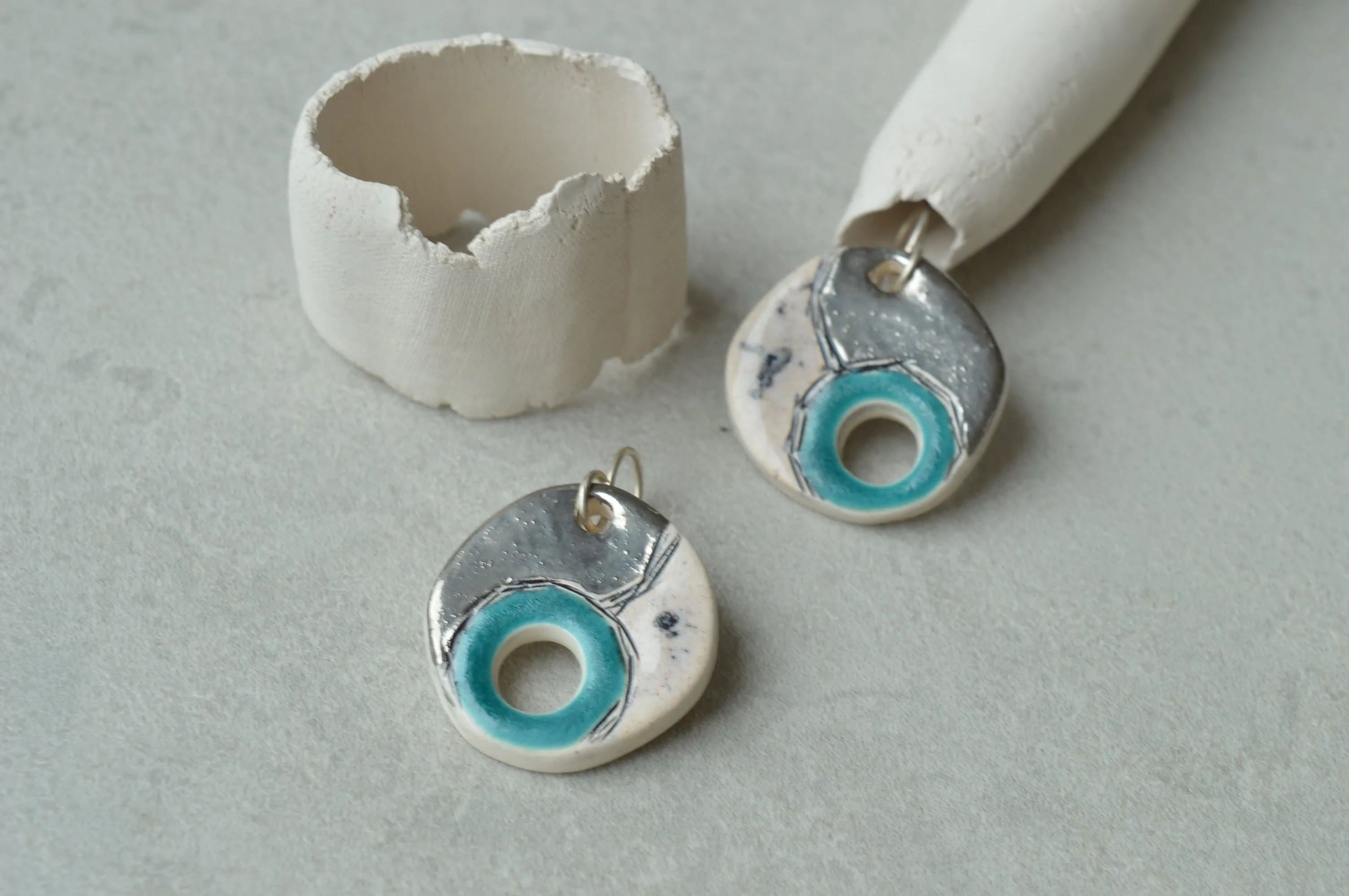 Geometric earrings No. 25
