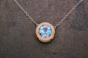 Kaleidoscope Solitaire Necklace