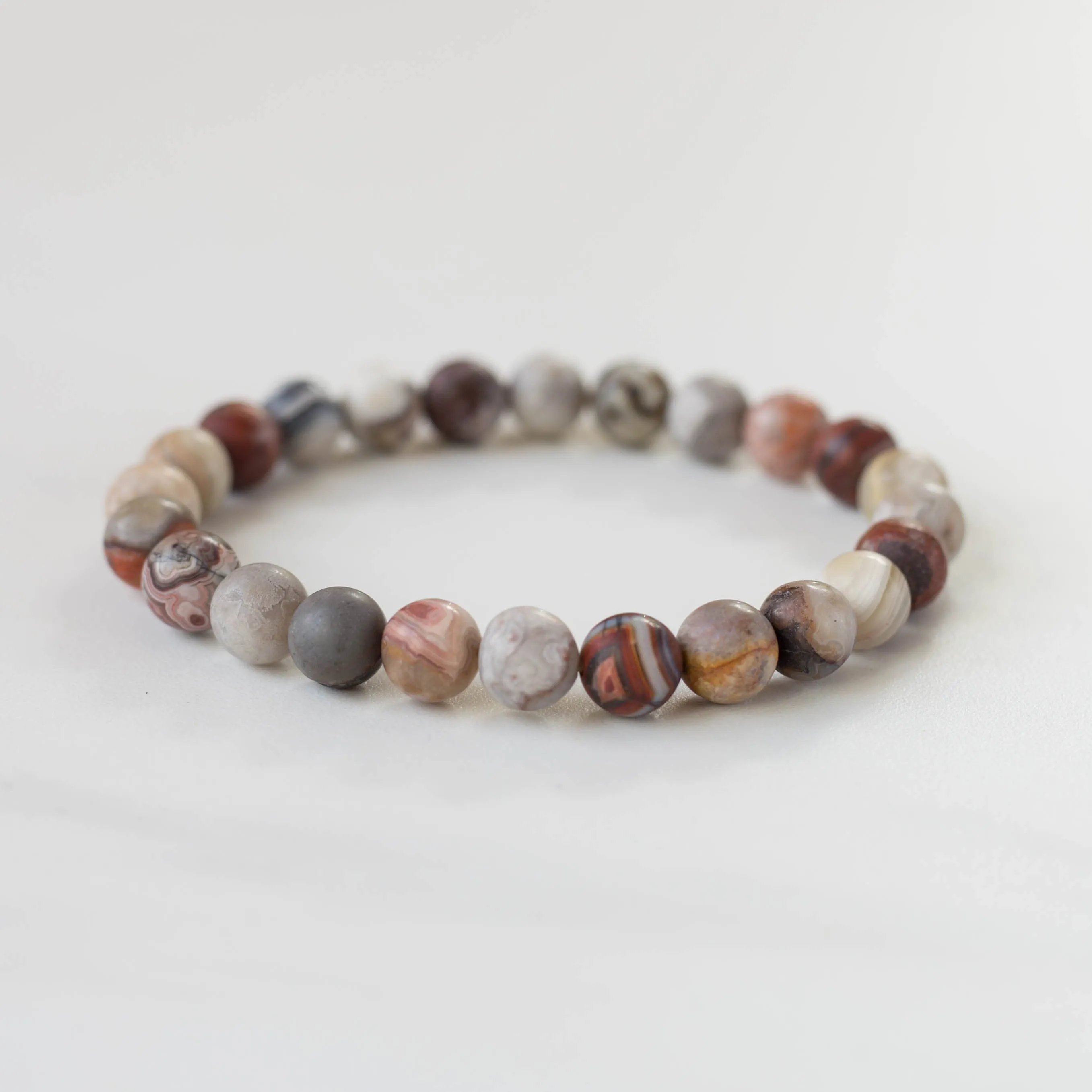 Laguna Lace Agate Bracelet