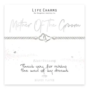 Life Charm Mother Of The Groom Bracelet