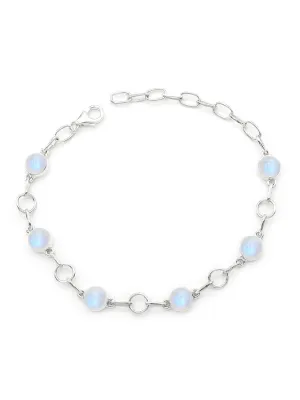 Linked Moonstone Bracelet