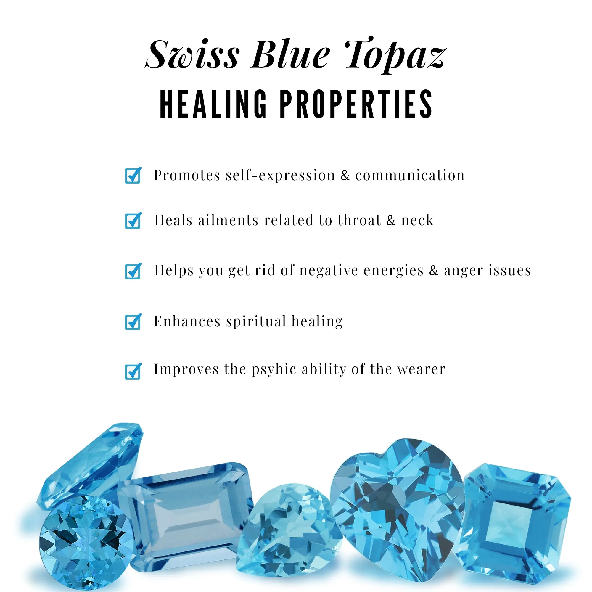 Lotus Basket Set Swiss Blue Topaz Solitaire Stud Earrings with Diamond Accent