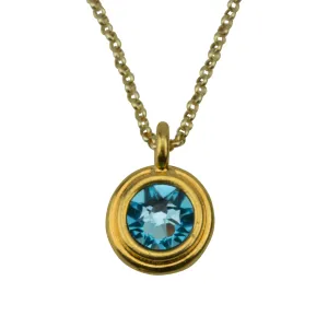 March Birthstone Necklace