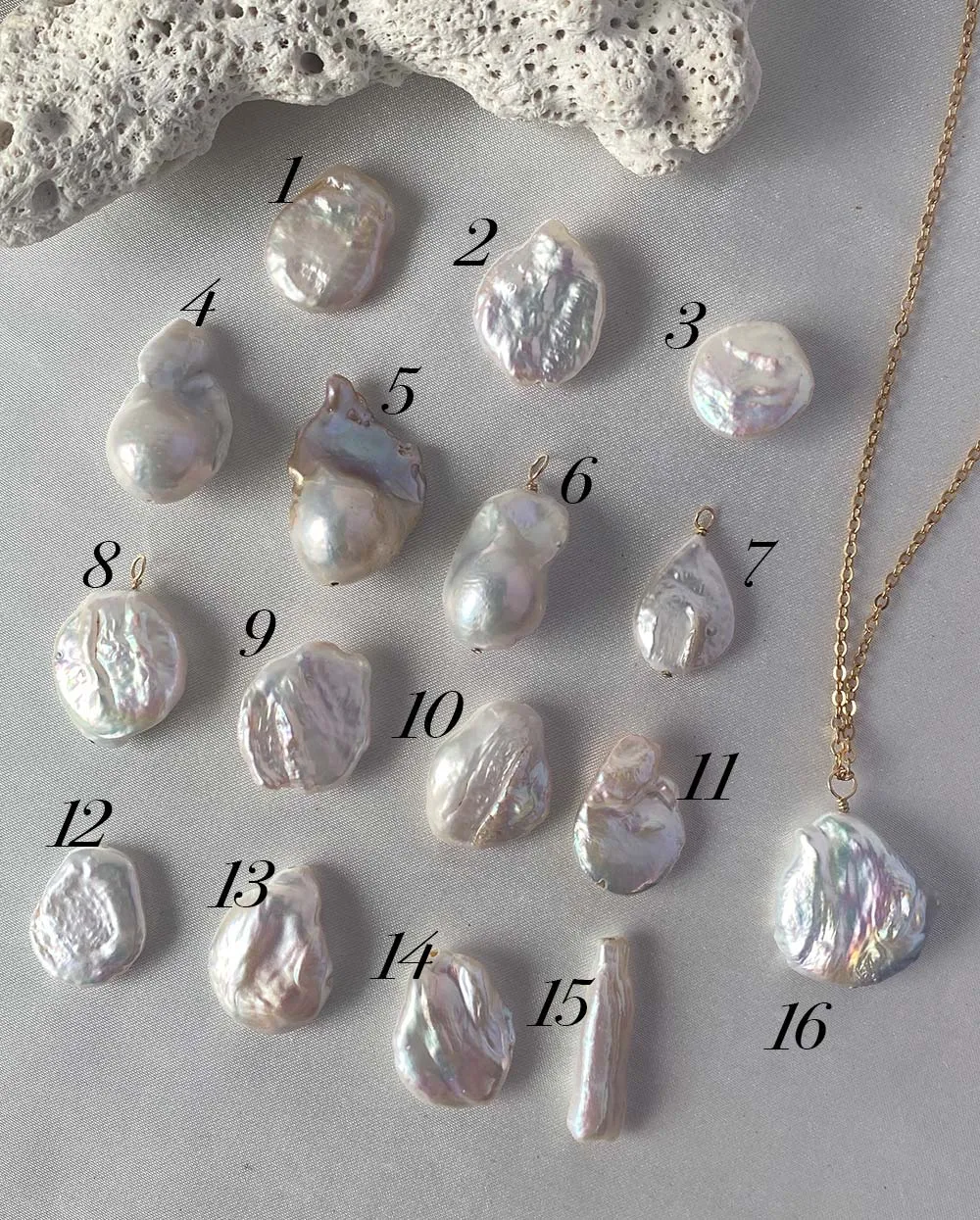 Mermaid Baroque Pearl Necklace