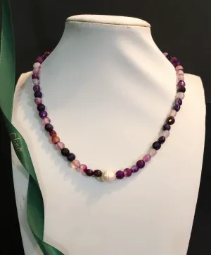 Michael D Agate   Pearl Necklace