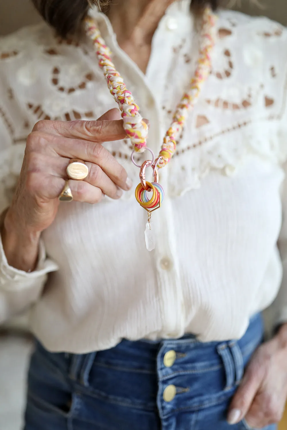 Moonrise Lanyard Necklace & Wrap Bracelet Pattern