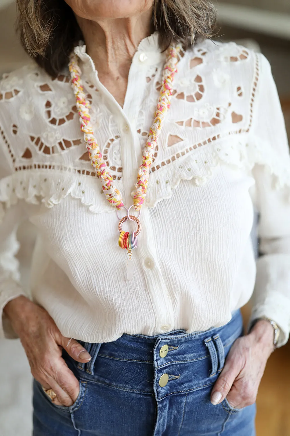 Moonrise Lanyard Necklace & Wrap Bracelet Pattern
