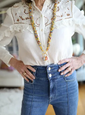 Moonrise Lanyard Necklace & Wrap Bracelet Pattern