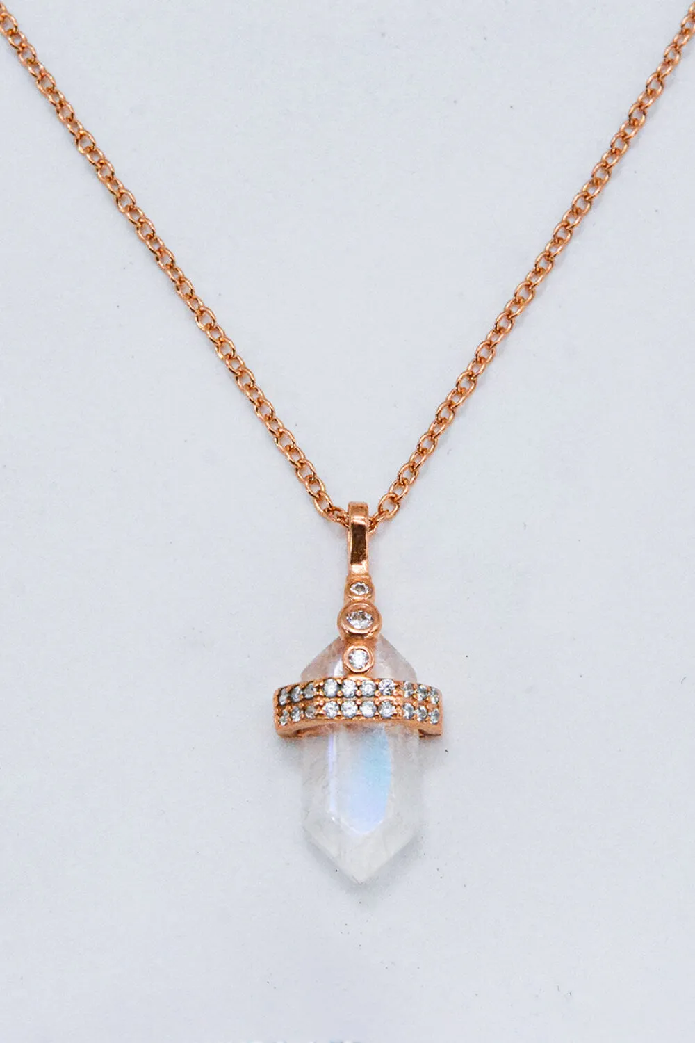 Moonstone Pendant Necklace