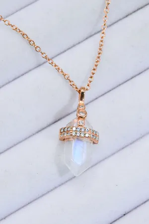 Moonstone Pendant Necklace