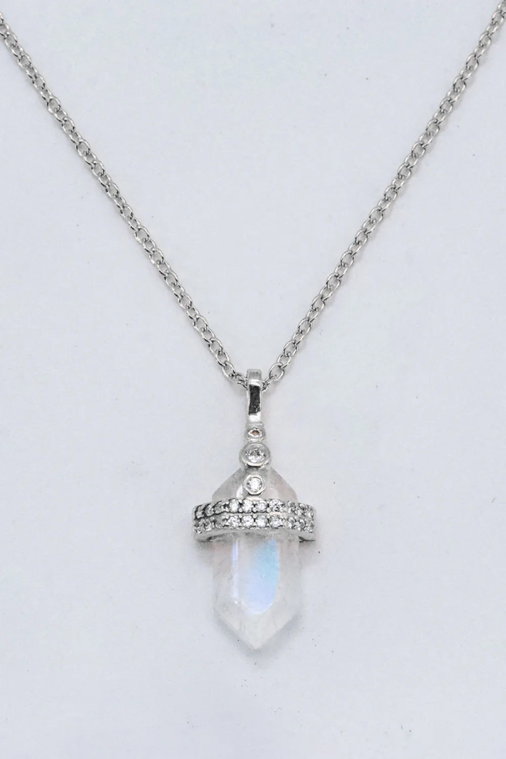 Moonstone Pendant Necklace