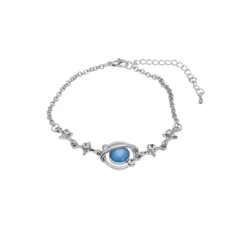 Moonstone Planet Bracelet