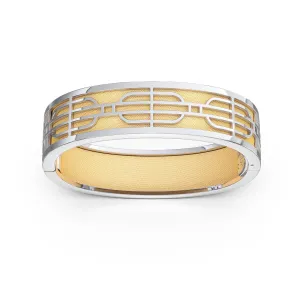 Nanyang Dream Bangle - Shophouse Vanilla - Sterling Silver