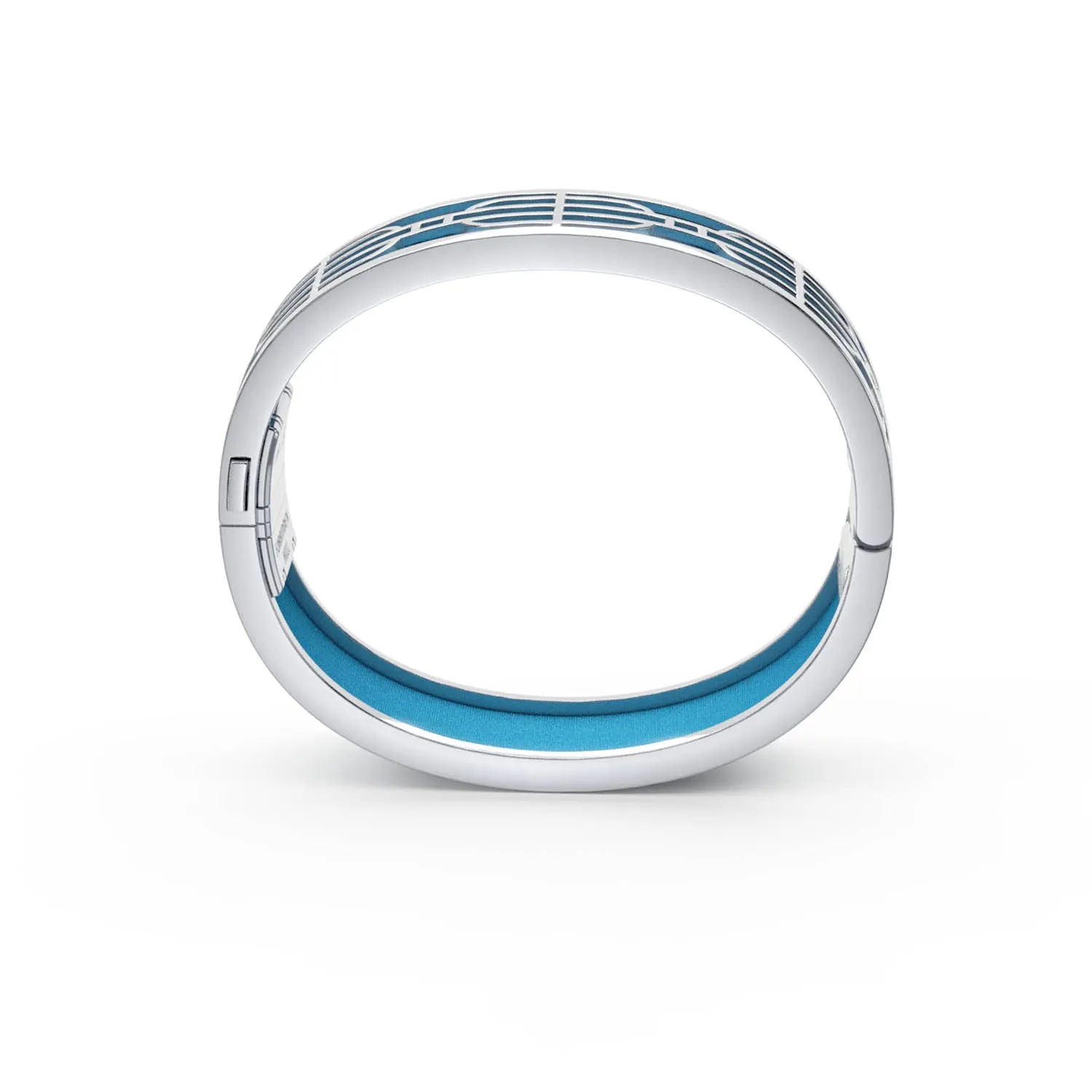 Nanyang Dream Bangle - Turquoise Blue - Sterling Silver