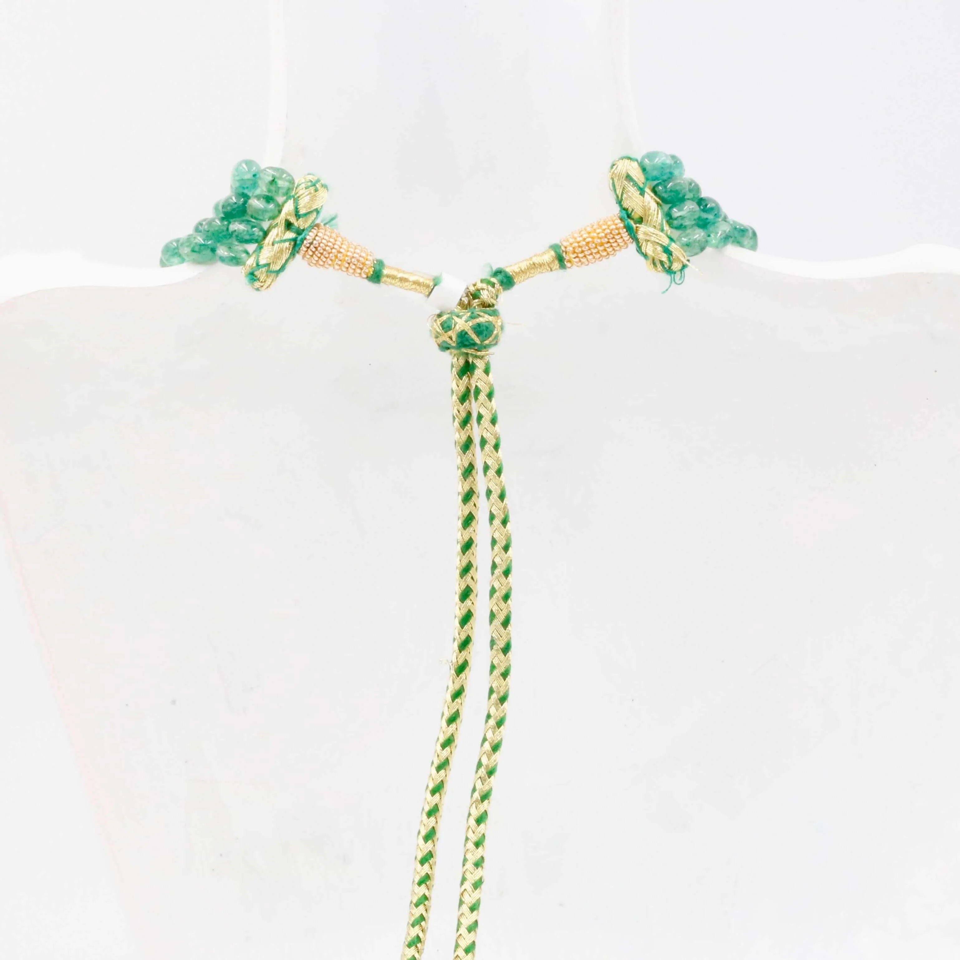 Natural Aventurine Quartz Necklace Russian Emerald Quartz Necklace Quartz Beaded Gemstone Necklace Green Russian Emerald Quartz SKU 6142945