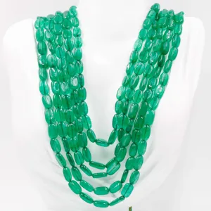 Natural Emerald Green Quartz Necklace Green Quartz Necklace Emerald Green Quartz Beads Green Gemstone beads Quartz stone beads SKU:6142611, 6142611-1