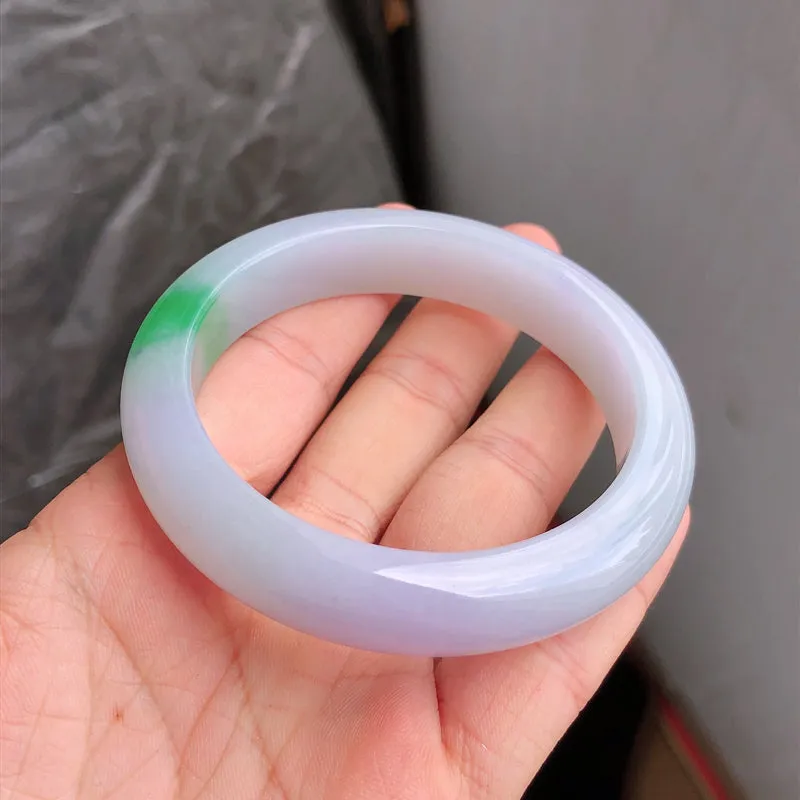 Natural Jade Bangle Jadeite Bangle Internal Diameter 57.8mm NBE062
