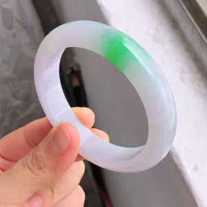Natural Jade Bangle Jadeite Bangle Internal Diameter 57.8mm NBE062