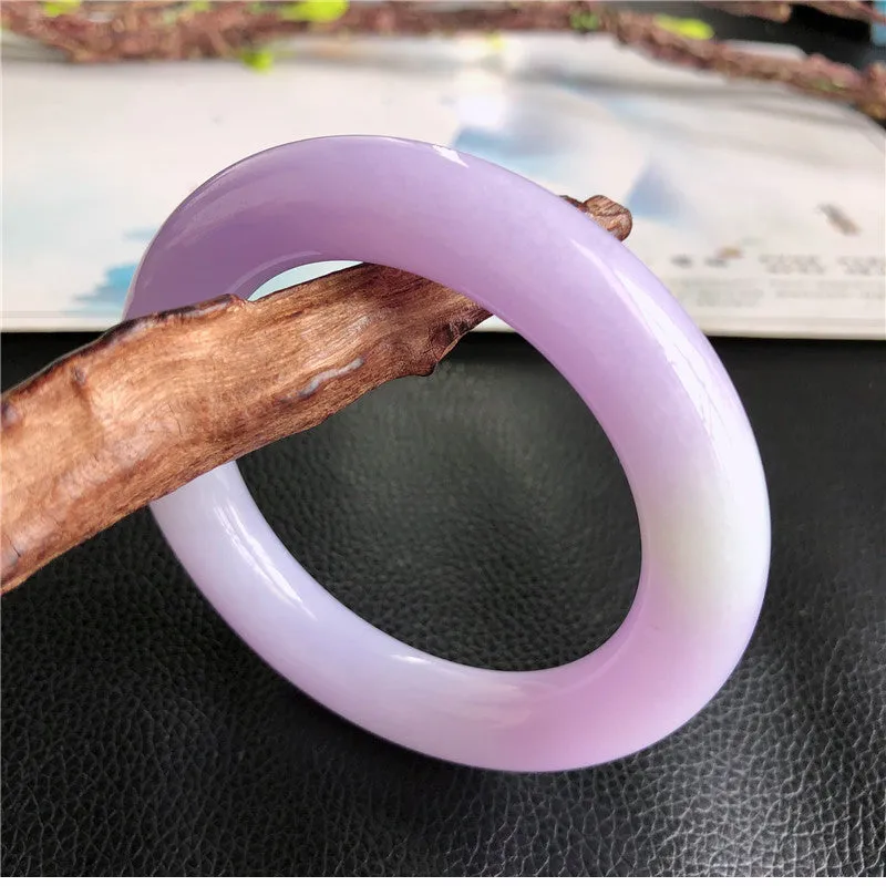 Natural Jade Bangle Jadeite Bangle Internal Diameter 59.4mm A8022424