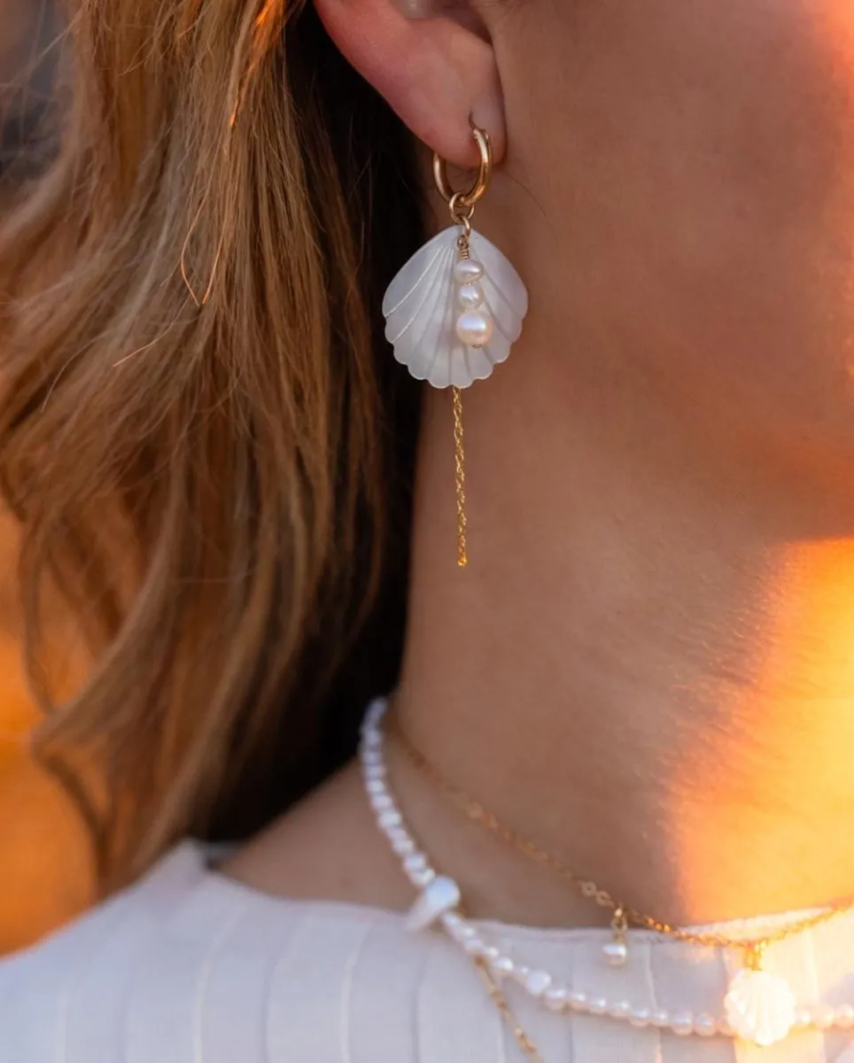 Oasis Mother of Pearl Earrings